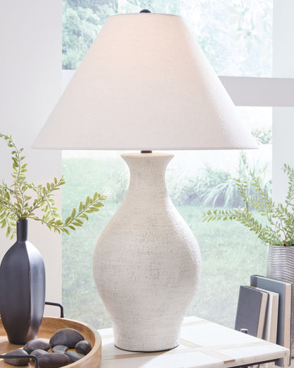 Orange Furniture Outlet - Ashley Furniture - Ashbend Lighting - Ceramic Table Lamp (1/CN) - L100884