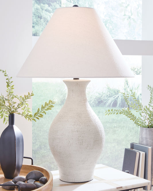 Orange Furniture Outlet - Ashley Furniture - Ashbend Lighting - Ceramic Table Lamp (1/CN) - L100884