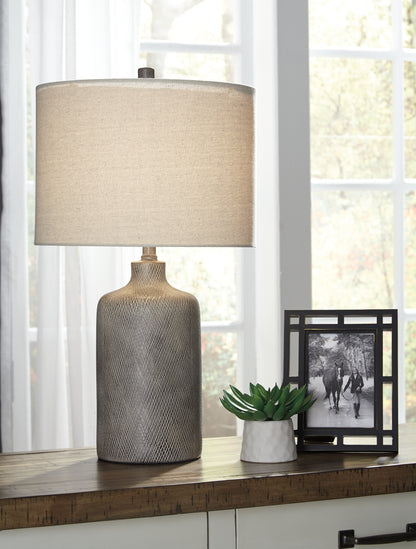Orange Furniture Outlet - Ashley Furniture - Linus Lighting - Table Lamp (Set of 2) / Antique Black - L117964X2