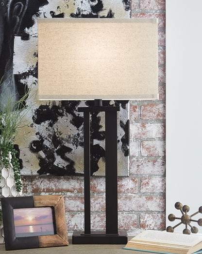Orange Furniture Outlet - Ashley Furniture - Aniela Lighting - Metal Table Lamp (Set of 2) / Bronze Finish - L204074