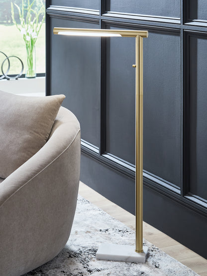 Orange Furniture Outlet - Ashley Furniture - Santiford Lighting - Metal Floor Lamp (1/CN) - L206121