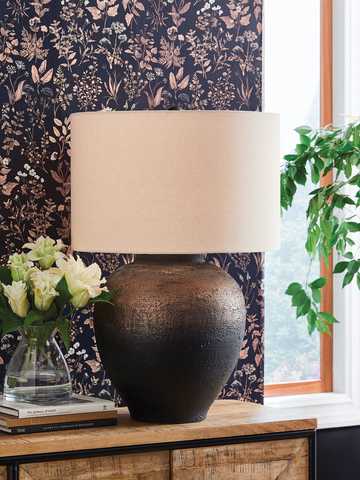 Orange Furniture Outlet - Ashley Furniture - Newgerhard Lighting - Metal Table Lamp (1/CN) / Brown/Black - L207644