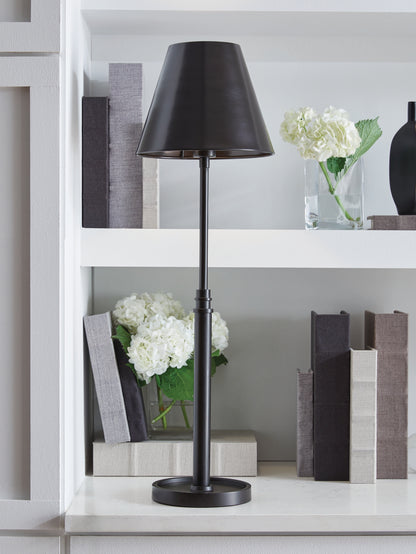 Orange Furniture Outlet - Ashley Furniture - Wimner Lighting - Metal Table Lamp (1/CN) / Antique Bronze Finish - L208464