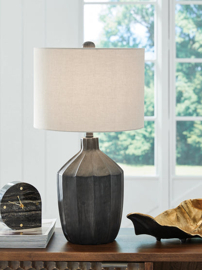 Orange Furniture Outlet - Ashley Furniture - Jilton Lighting - Poly Table Lamp (1/CN) / Black - L235844