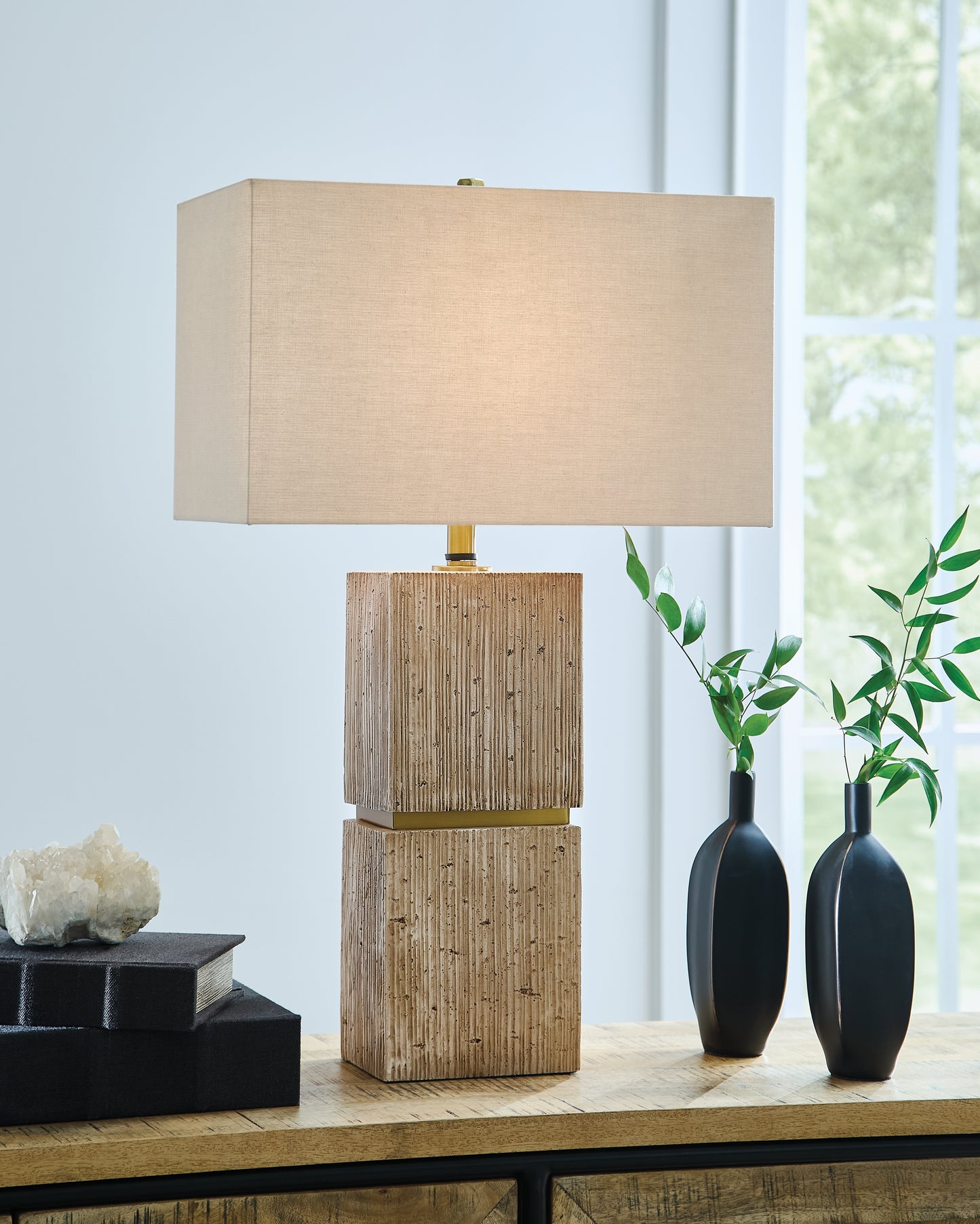 Orange Furniture Outlet - Ashley Furniture - Laddner Lighting - Poly Table Lamp (1/CN) - L236054