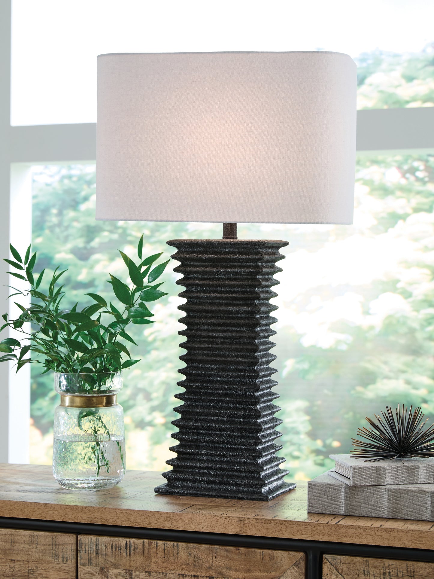 Orange Furniture Outlet - Ashley Furniture - Golzar Lighting - Poly Table Lamp (1/CN) - L236094