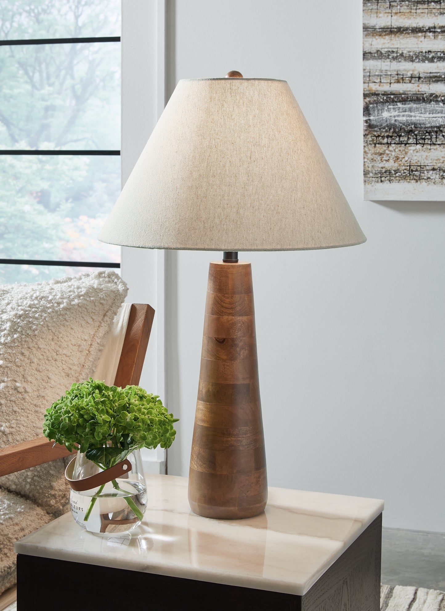 Orange Furniture Outlet - Ashley Furniture - Danset Lighting - Table Lamp (Set of 2) / Brown - L329104X2