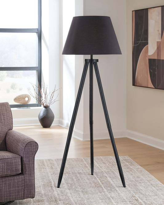Orange Furniture Outlet - Ashley Furniture - Orhan Lighting - Wood Floor Lamp (1/CN) - L329121
