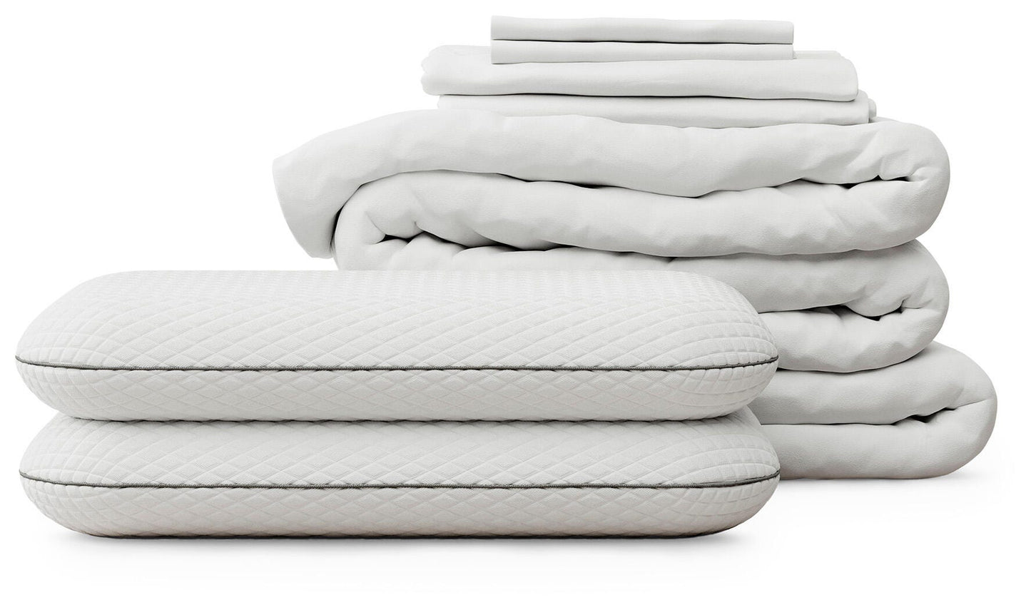 Orange Furniture Outlet - Ashley Furniture - RH Mattress Protect Bundle Queen Bedding Bundle - Queen Bedding Bundle - M1B0131