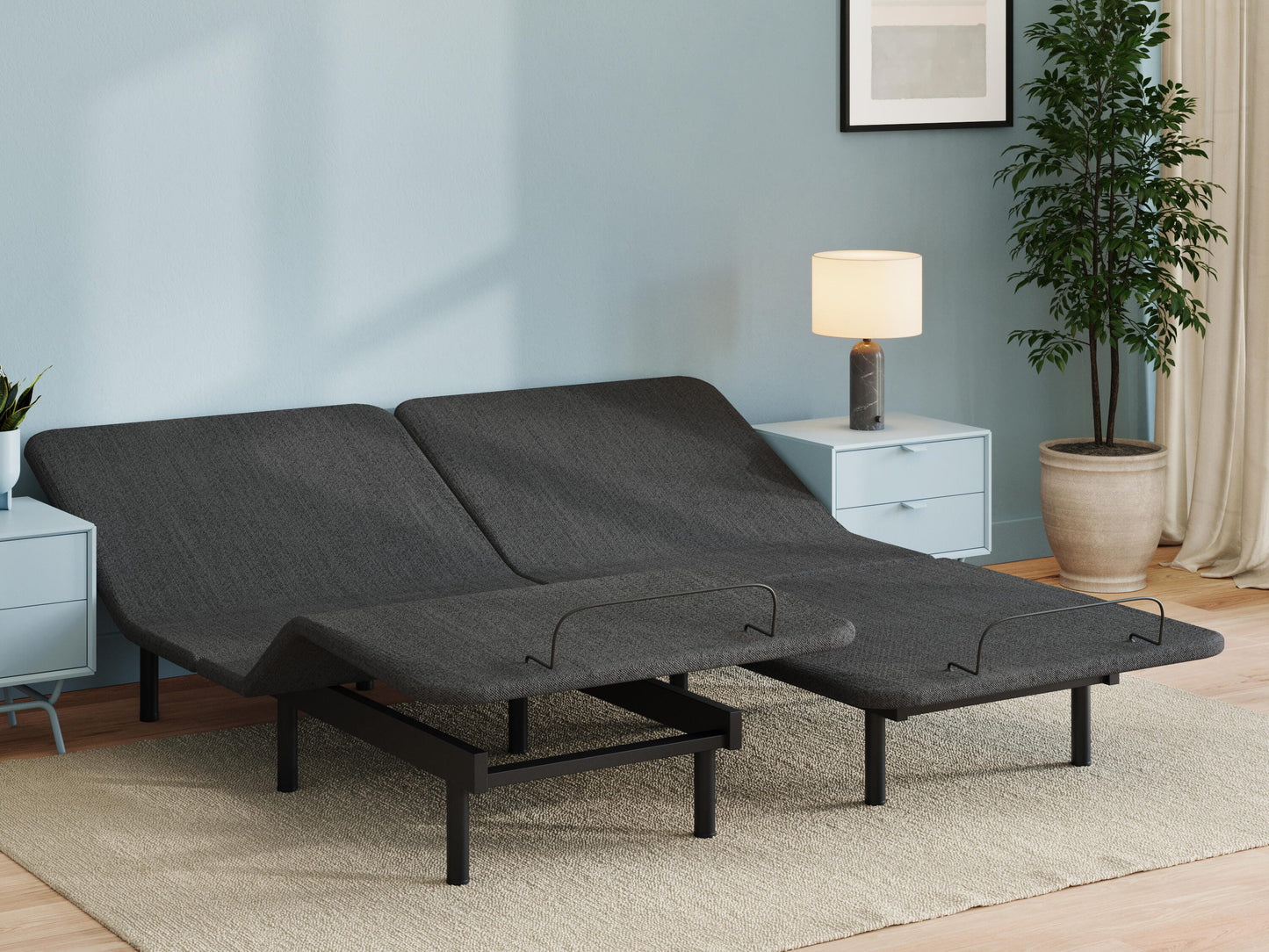 Orange Furniture Outlet - Ashley Furniture - Comfort Classic Adj Base Split California King Adjustable Base - Split Cal King Adjustable Base - M1X1192