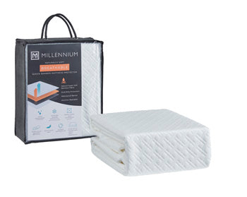Orange Furniture Outlet - Ashley Furniture - Basic Protector Queen Mattress Protector (Set of 4) - QN Mattress Protector(4/CS) - M30803