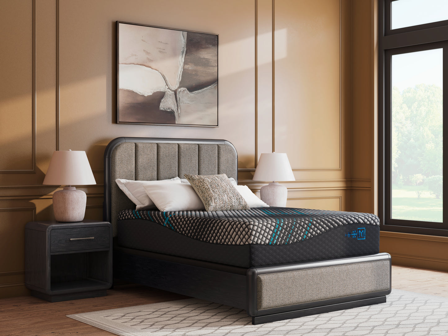 Orange Furniture Outlet - Ashley Furniture - Millennium 2.0 Hybrid 14 Inch Mattresses - California King / Black - M31451