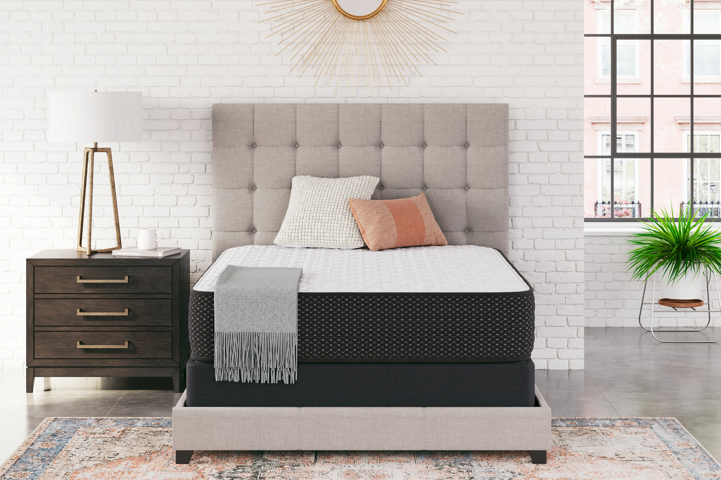 Orange Furniture Outlet - Ashley Furniture - Limited Edition Firm Mattresses - California King / White - M41051