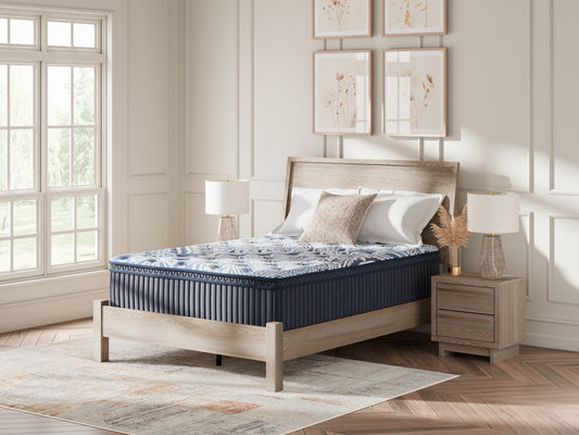 Orange Furniture Outlet - Ashley Furniture - Plush Luxe 2.0 Mattresses - Queen / Blue - M49731
