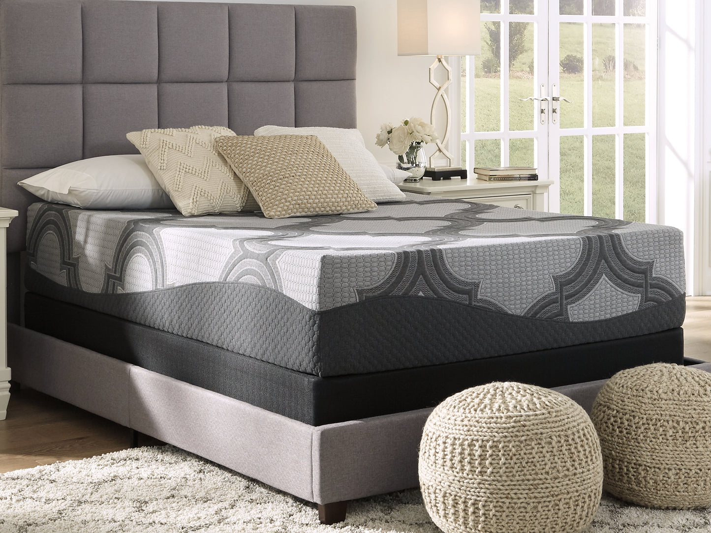 Orange Furniture Outlet - Ashley Furniture - 1100 Series Mattresses - Twin XL / Gray - M52671