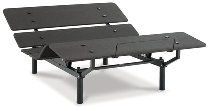 Orange Furniture Outlet - Ashley Furniture - Cosmic Power Base Queen Adjustable Base - Queen Adjustable Base / Black - M8X232