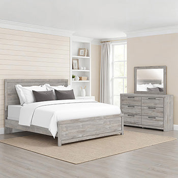 Orange Furniture Outlet - Ashley Furniture - Broachmyn Bedroom - Bedroom Mirror / Gray - PCB1120-36