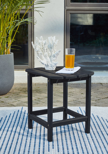 Orange Furniture Outlet - Ashley Furniture - Sundown Treasure Outdoor - End Table / Black - P008-703
