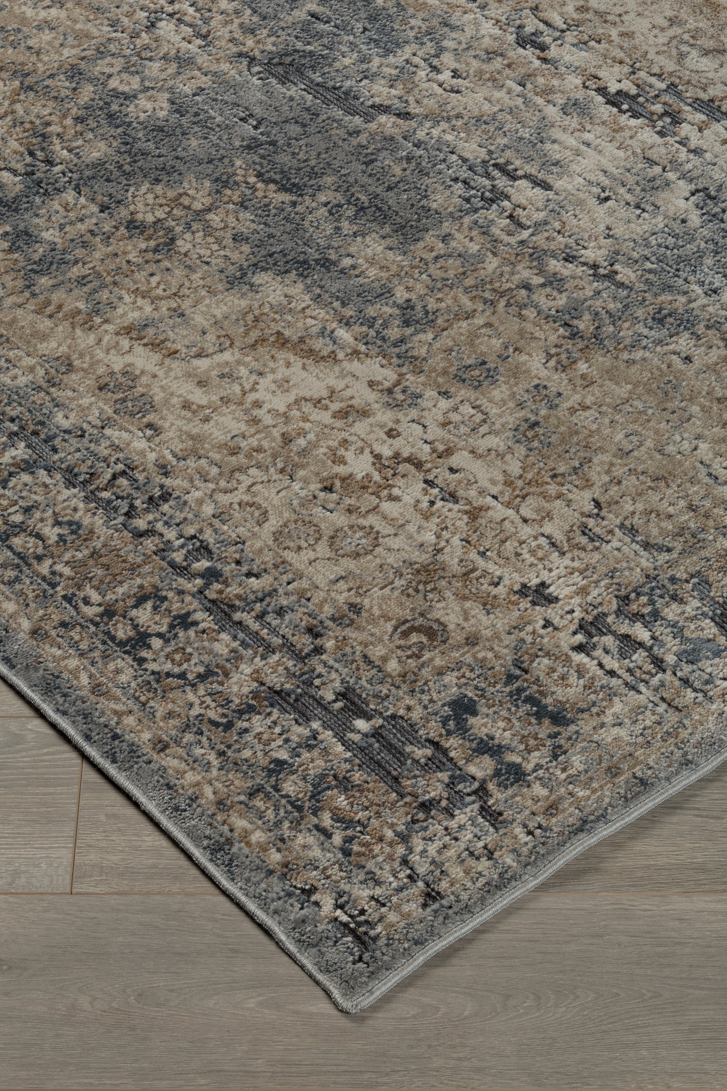 Orange Furniture Outlet - Ashley Furniture - South Rug - 5' x 7' Rug / Blue/Beige - R402722