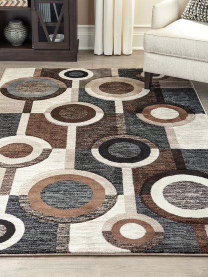 Orange Furniture Outlet - Ashley Furniture - Guintte Rug - 5' x 6'7" Rug / Multi - R403972