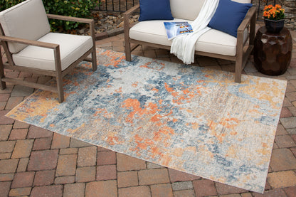 Orange Furniture Outlet - Ashley Furniture - Wraylen Rug - 5'3" x 7' Rug / Multi - R405052