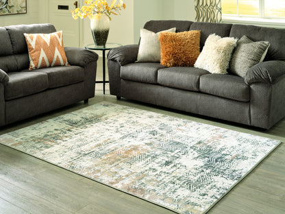 Orange Furniture Outlet - Ashley Furniture - Redlings Rug - 7'5" x 9'6" Rug / Multi - R405451