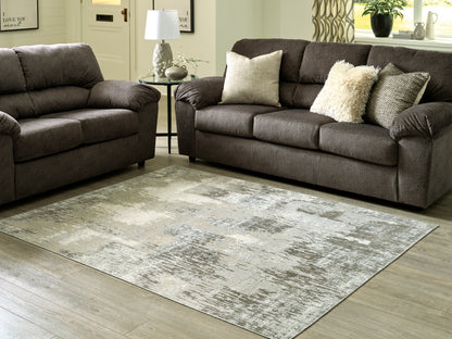 Orange Furniture Outlet - Ashley Furniture - Arriston Rug - 5'3" x 7' Washable Rug / Multi - R405562