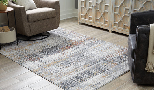 Orange Furniture Outlet - Ashley Furniture - Rhettner Rug - 5'3" x 7'3" Rug / Multi - R406072