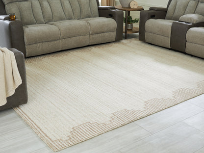 Orange Furniture Outlet - Ashley Furniture - Emorymore Rug - Large Rug / Brown/Beige - R407301