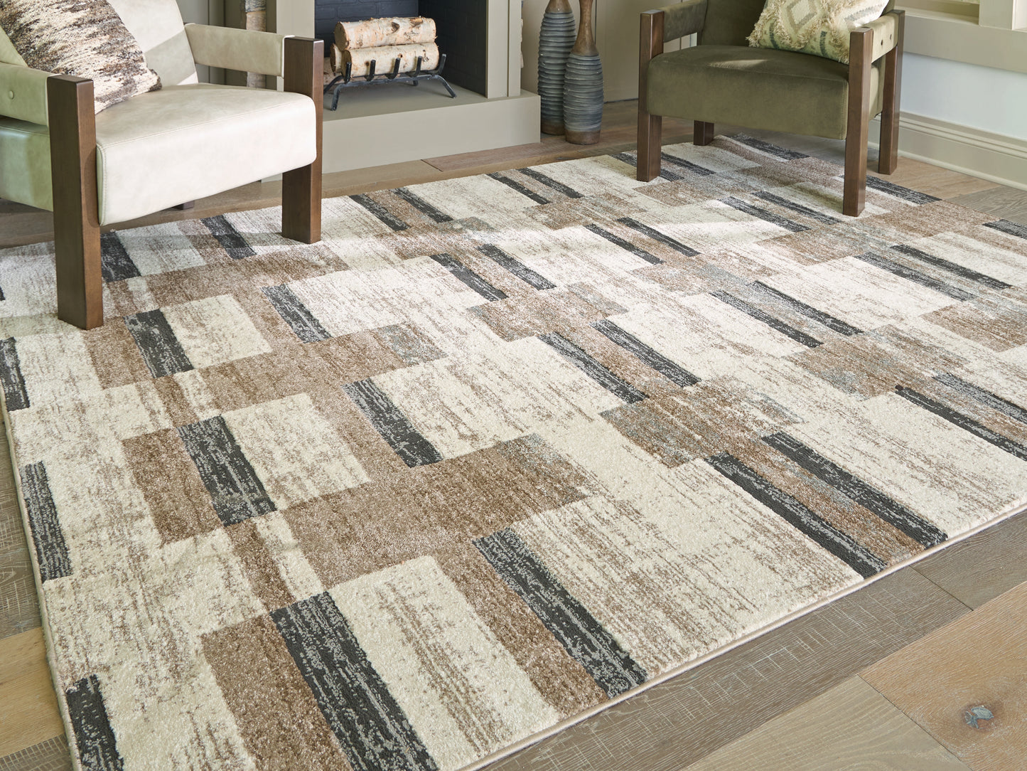 Orange Furniture Outlet - Ashley Furniture - Alstone Rug - 7'10" x 10' Area Rug / Multi - R407731