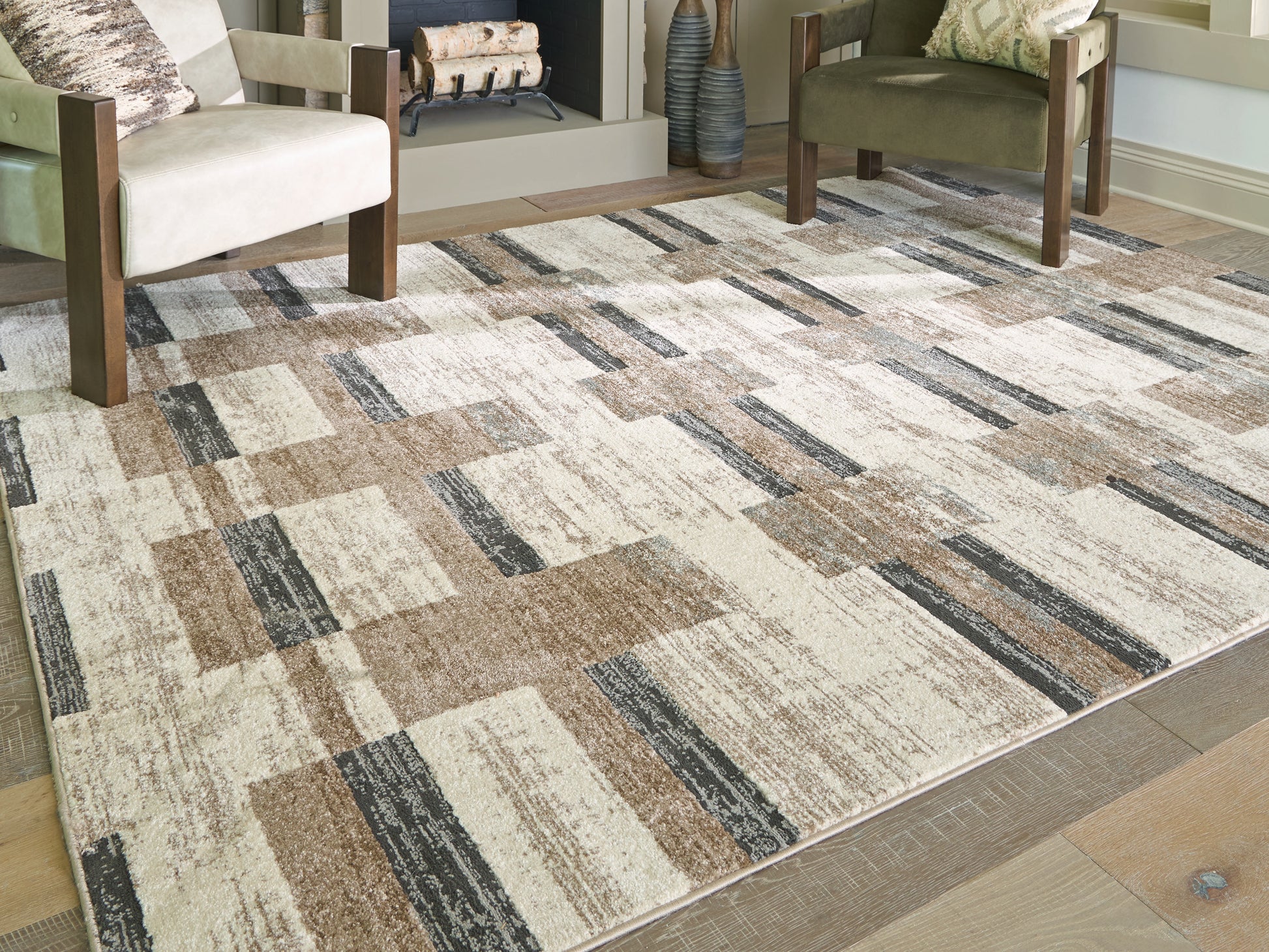 Orange Furniture Outlet - Ashley Furniture - Alstone Rug - 7'10" x 10' Area Rug / Multi - R407731