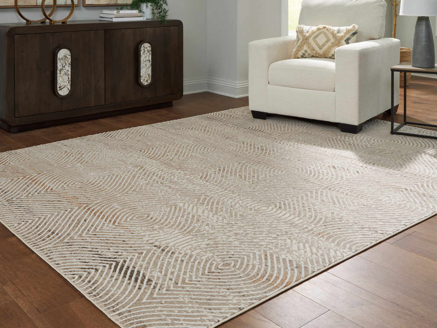 Orange Furniture Outlet - Ashley Furniture - Bachus Rug - 7'10" x 10' Area Rug / Multi - R407751