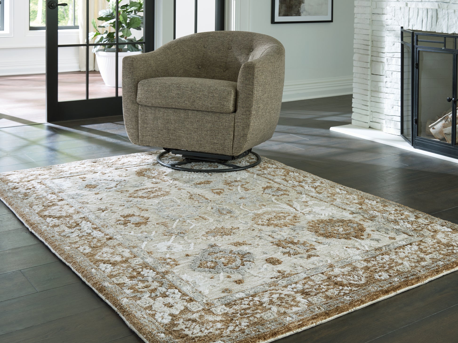 Orange Furniture Outlet - Ashley Furniture - Ainswick Rug - Memory Foam Medium Rug - R407882