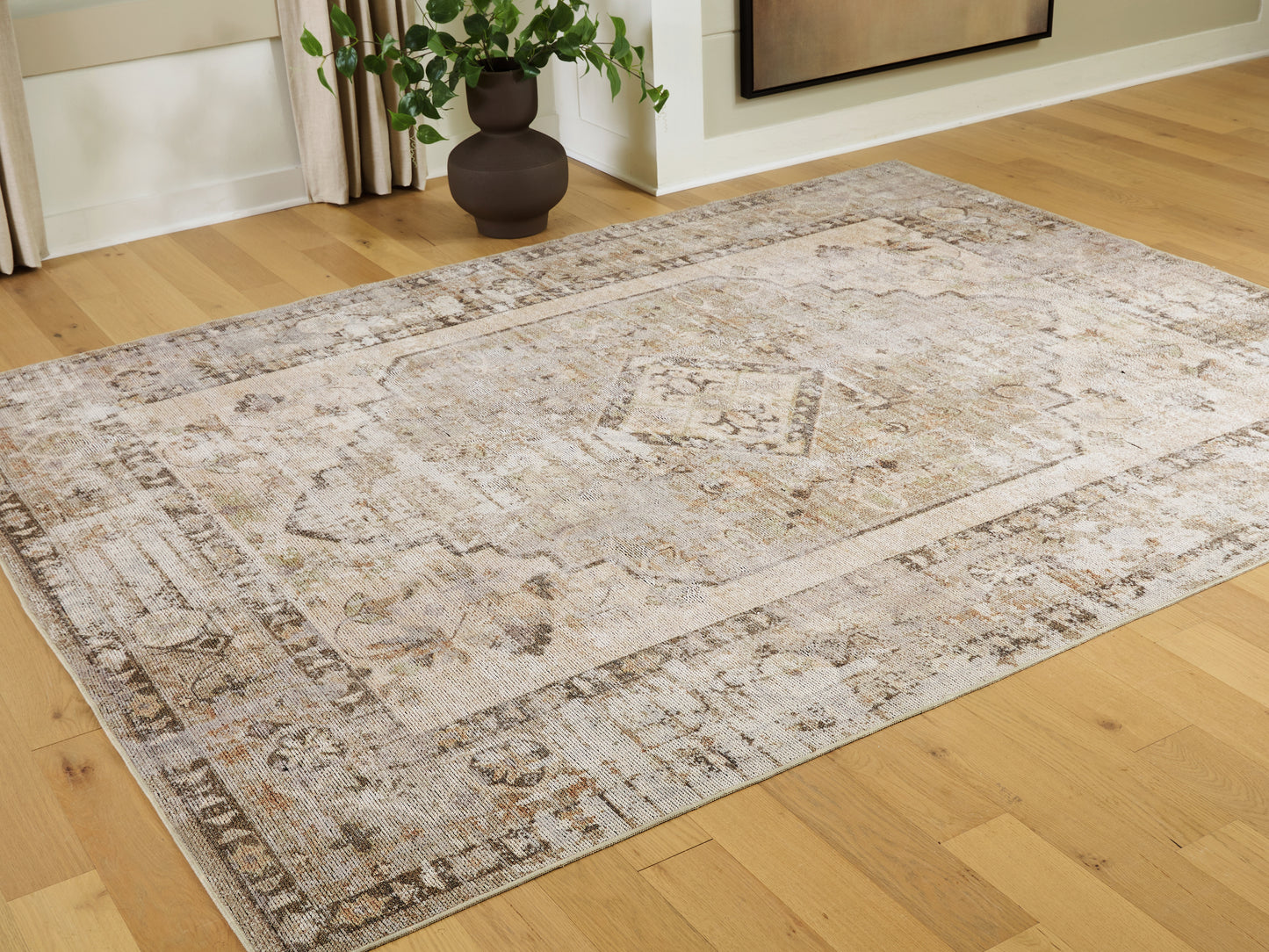 Orange Furniture Outlet - Ashley Furniture - Livdon Rug - Washable Large Rug - R407911