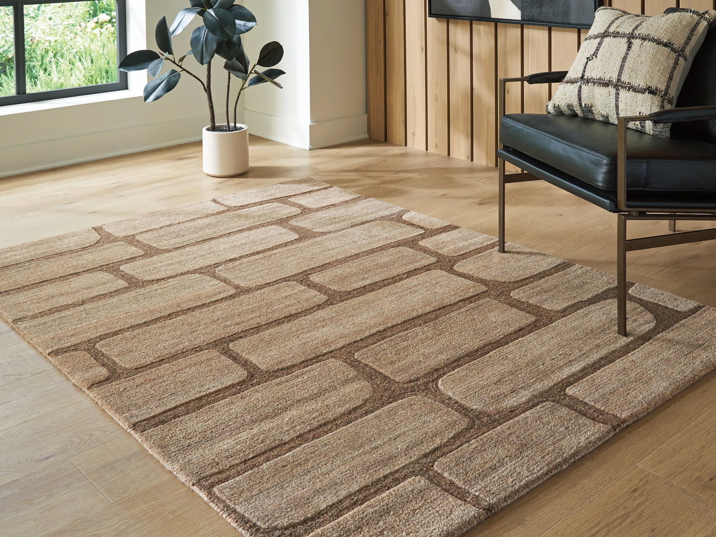 Orange Furniture Outlet - Ashley Furniture - Orest Rug - Medium Rug / Brown - R407982