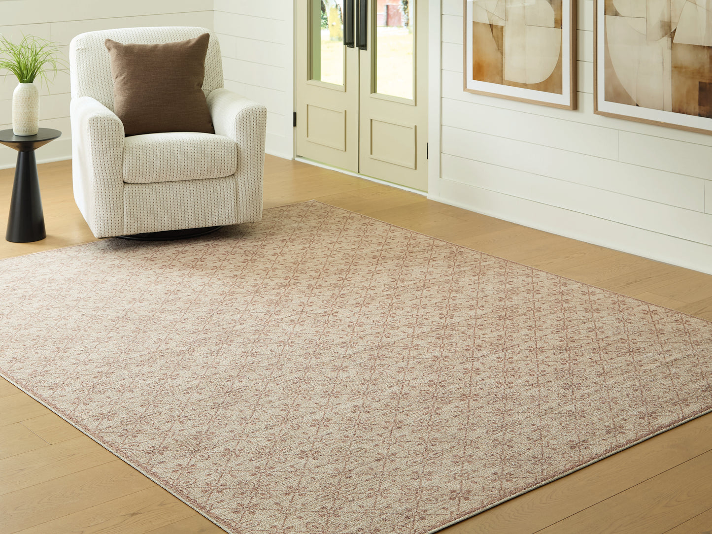 Orange Furniture Outlet - Ashley Furniture - Lyamford Rug - Large Rug / Beige/Gray/Brown - R408501