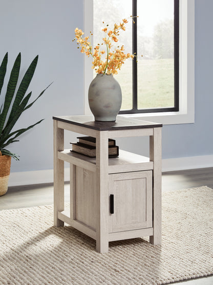 Orange Furniture Outlet - Ashley Furniture - Fendenmore Chairside End Table - Chair Side End Table / Brown Gray/Antique White - T190-217