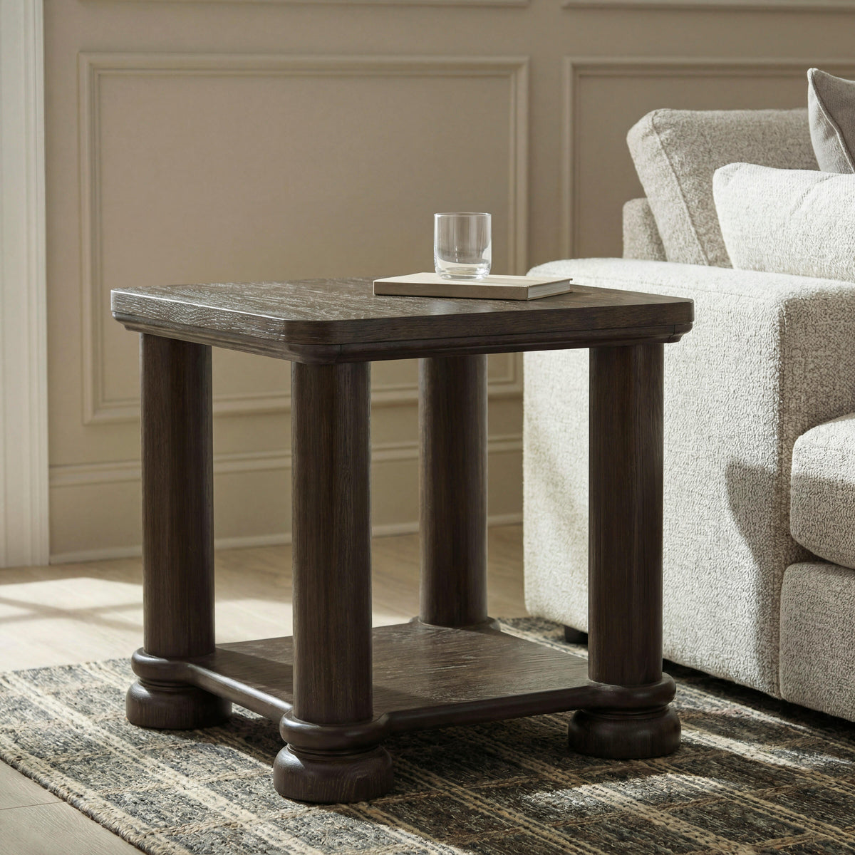 Orange Furniture Outlet - Ashley Furniture - Bannette End Table - Square End Table - T605-2