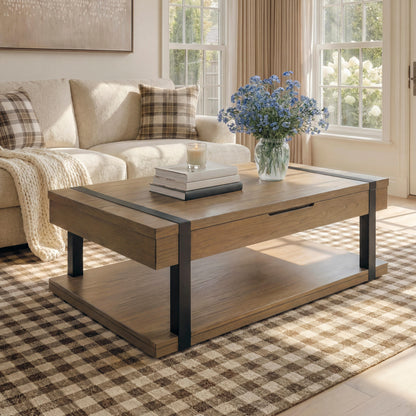 Orange Furniture Outlet - Ashley Furniture - Jorannti Lift-Top Coffee Table - Rect Lift Top Cocktail Table - T631-9