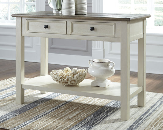 Orange Furniture Outlet - Ashley Furniture - Bolanburg Sofa/Console Table - Sofa Table / Two-tone - T637-4