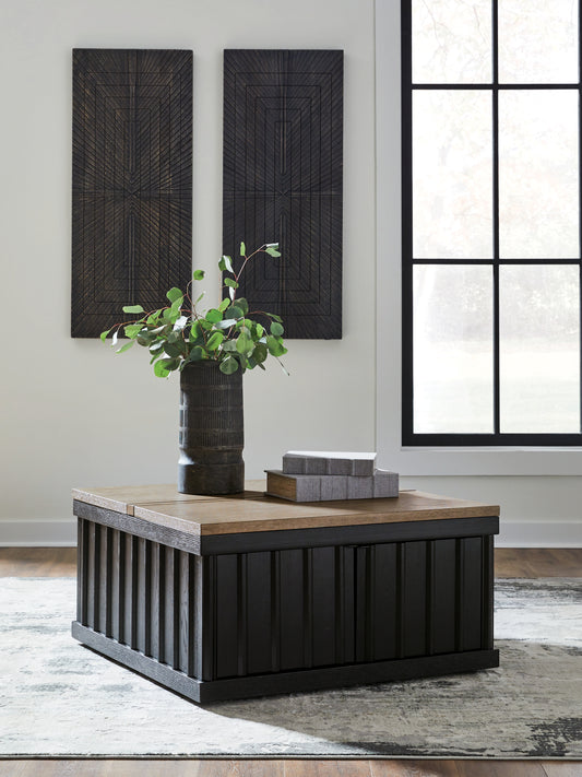 Orange Furniture Outlet - Ashley Furniture - Rylandyn Lift-Top Coffee Table - Lift Top Cocktail Table - T721-00