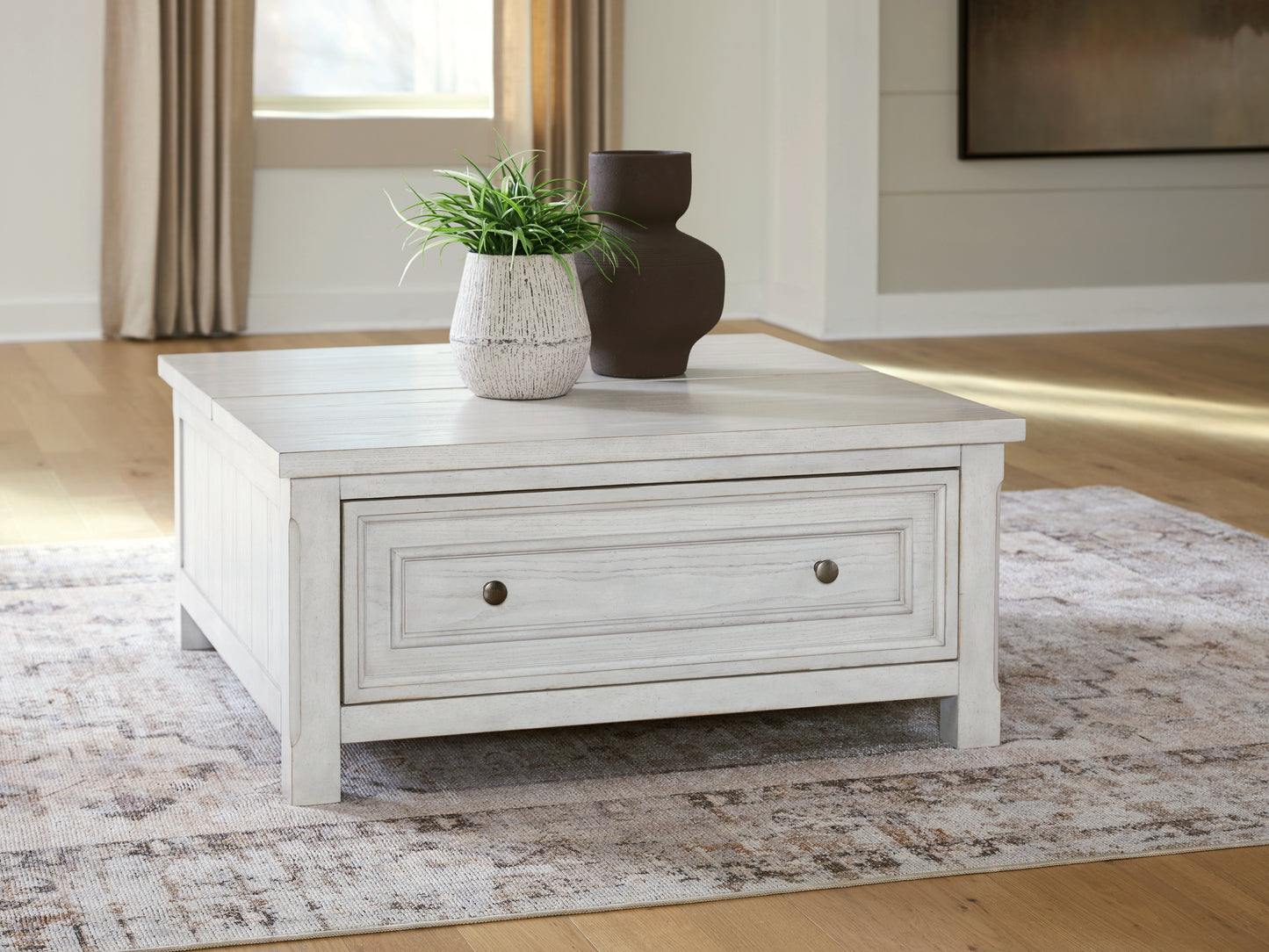 Orange Furniture Outlet - Ashley Furniture - Robbinsdale Lift-Top Coffee Table - Lift Top Cocktail Table - T729-00
