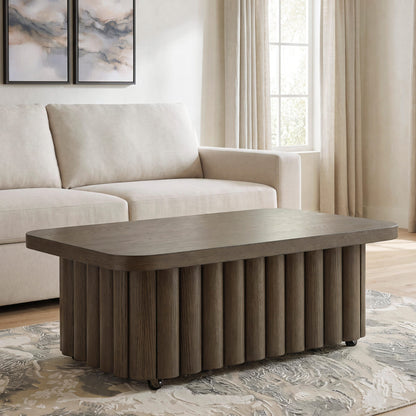 Orange Furniture Outlet - Ashley Furniture - Darimore Coffee Table - Rectangular Cocktail Table - T984-1