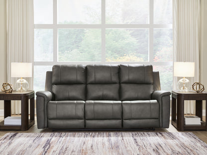 Orange Furniture Outlet - Ashley Furniture - Bleckley Living Room - PWR REC Sofa with ADJ Headrest / Anchor - PCU1200015