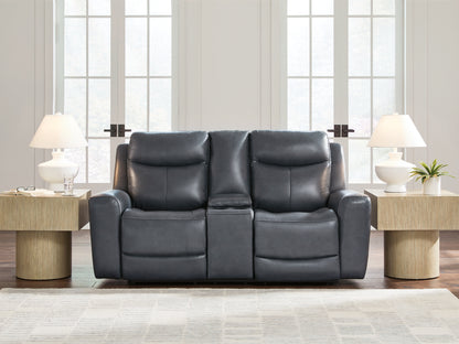 Orange Furniture Outlet - Ashley Furniture - Next Move Living Room - PWR REC Loveseat/CON/ADJ HDRST / Admiral - PCU1210018
