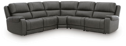 Orange Furniture Outlet - Ashley Furniture - 5Z - Pittson Sectional - 5-Piece Power Reclining Sectional - PCU12600S6