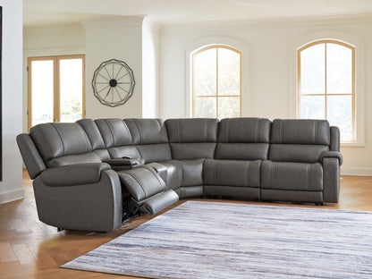 Orange Furniture Outlet - Ashley Furniture - 5Z - Pittson Sectional - 6-Piece Power Reclining Sectional - PCU12600S5