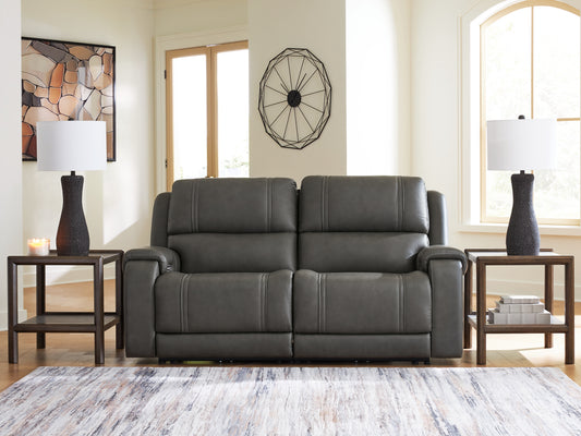 Orange Furniture Outlet - Ashley Furniture - 5Z - Pittson Sectional - 2-Piece Power Reclining Sectional Loveseat - PCU12600S1