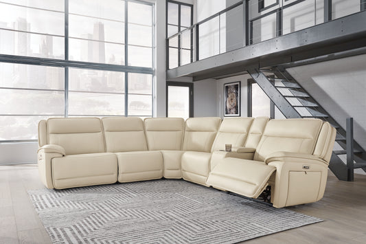 Orange Furniture Outlet - Ashley Furniture - Double Deal Sectional - 4-Piece Reclining Sectional / Almond - U13001S6