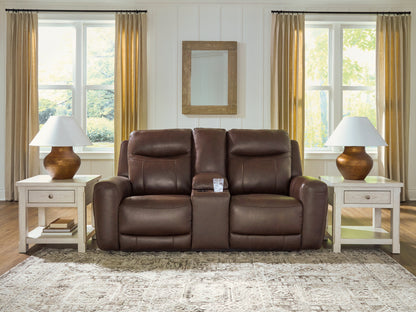 Orange Furniture Outlet - Ashley Furniture - Gravier Living Room - PWR REC Loveseat/CON/ADJ HDRST - U1330118